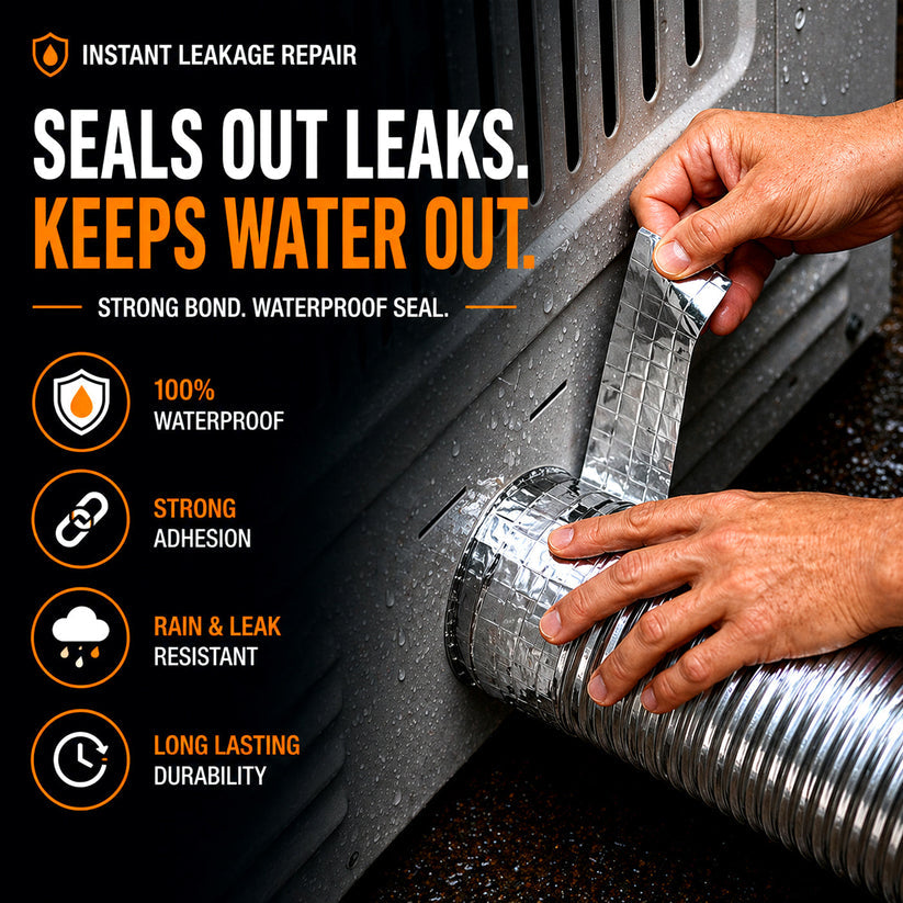 WATERPROOF BUTYL TAPE – LEAK REPAIR & SEALING TAPE | BUY 1 GET 1 FREE