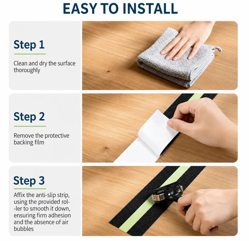ANTI-SKID GLOW TAPE | STRONG GRIP & NIGHT VISIBILITY – BUY 1 GET 1 FREE